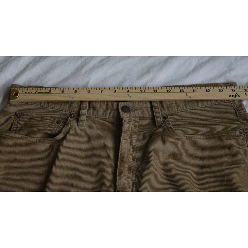 Polo Ralph Lauren Corduroy Pants Men’s 34x30 Tan Beige Straight Leg Classic